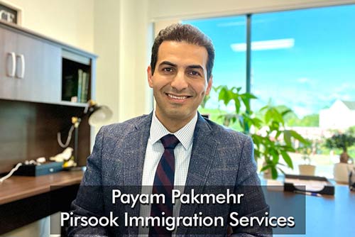 پیام پاکمهر وکیل رسمی مهاجرت به کانادا موسسه مهاجرتی پیرسوک